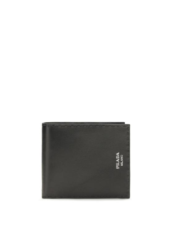 26FW 프라다 앤티크 가죽 반지갑 2MO5132ZQ4 F0002 BLACK