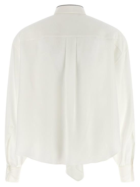  브루넬로 쿠치넬리 셔츠 LDMP993M3A26C600 CREAM - BRUNELLO CUCINELLI