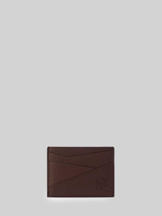 26FW 로에베 퍼즐 엣지 플레인 카드홀더 C510Q77X14 BROWN