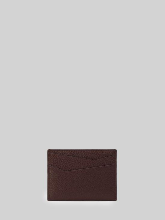 26FW 로에베 퍼즐 엣지 플레인 카드홀더 C510Q77X14 BROWN - LOEWE