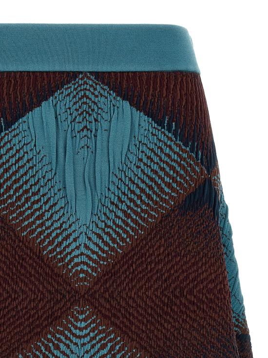  키코 코스타디노브 스커트 LDKKWSS26KN0796 TEAL - KIKO KOSTADINOV