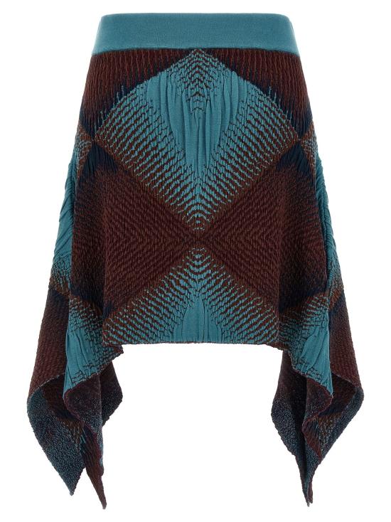  키코 코스타디노브 스커트 LDKKWSS26KN0796 TEAL - KIKO KOSTADINOV
