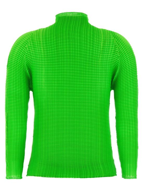  이세이 미야케 블라우스 LDIM68FJ40262 GREEN - ISSEY MIYAKE