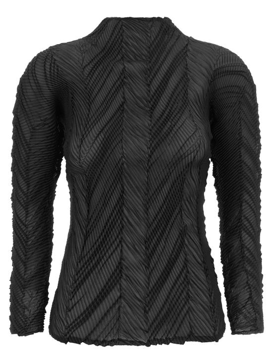  이세이 미야케 스웨터 LDIM68FJ10715 BLACK