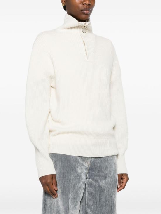  포르테포르테 스웨터 15440MYKNITPURE AI26 WHITE - FORTE FORTE