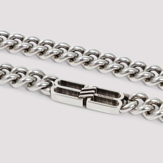 26FW 발렌시아가 네크리스 723052 TZ99I 0911 ANTIQUE SILVER - BALENCIAGA