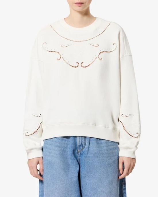  이자벨마랑에뚜왈 긴팔 티셔츠 MASTER ULT 010059 ECRU 36 - ISABEL MARANT ETOILE