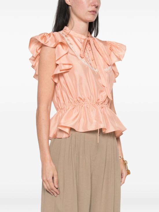  끌로에 블라우스 CH26AHT53009266 AI26 PEACH - CHLOE