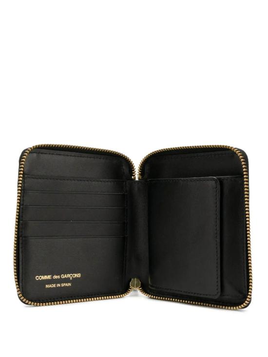 26FW 꼼데가르송 블랙 이너 로고 지퍼 SA2100 BLACK - COMME DES GARCONS