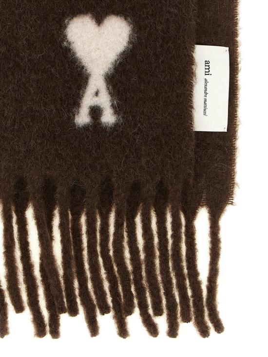  아미 머플러/스카프 LDUSF673AW00042221 BROWN - AMI