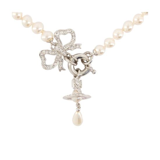 26FW 비비안웨스트우드 목걸이/팬던트 WES026117 SILVER - VIVIENNE WESTWOOD
