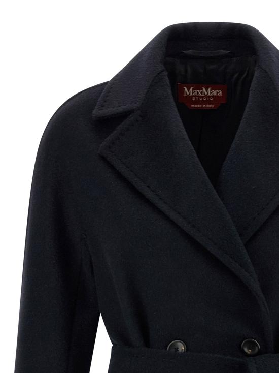  막스마라 스튜디오 코트 LD2526016092600030 BLACK - MAX MARA STUDIO