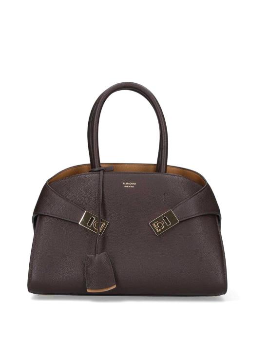 26FW 살바토레 페라가모 토트백 777524031 BROWN