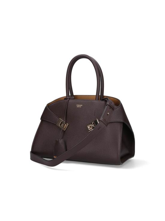 26FW 살바토레 페라가모 토트백 777524031 BROWN - SALVATORE FERRAGAMO
