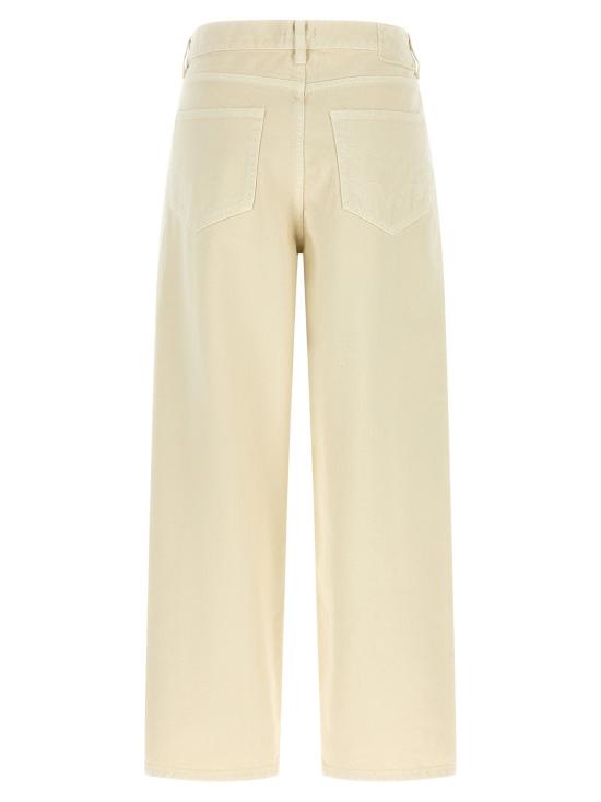  핑코 데님 팬츠 LD103857A3KUC21 ECRU - PINKO