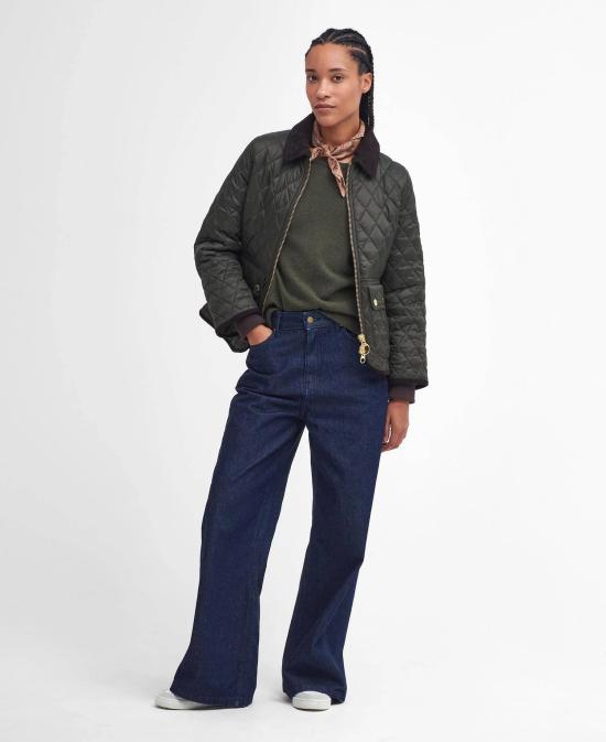 26FW 바버 비드넬 피티드 퀼티드 재킷 LQU1765 LQU SG71 SAGE ANCIENT - BARBOUR