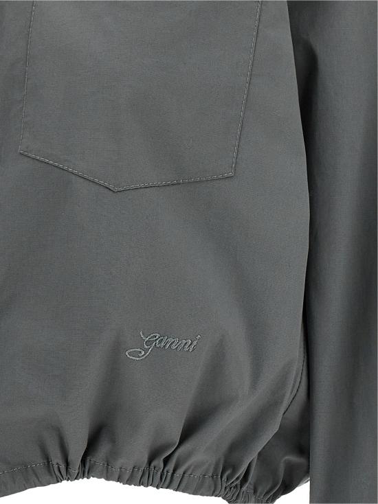  가니 셔츠 LDA1140028ZXH GRAY - GANNI