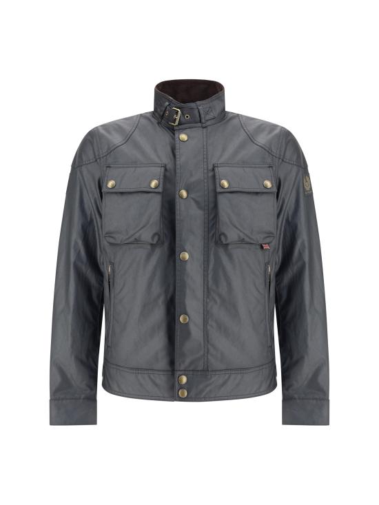26FW 벨스타프 자켓 105306 BLACK
