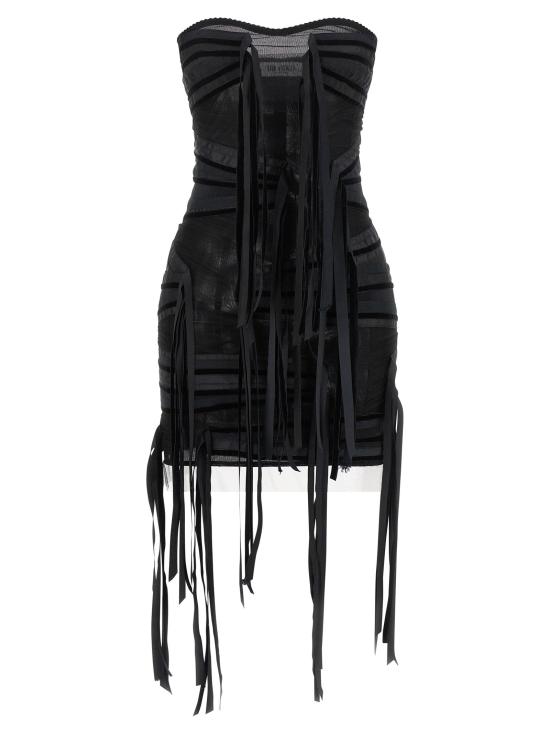  디 아티코 원피스 LD261WCA00521EMB030RA100 BLACK