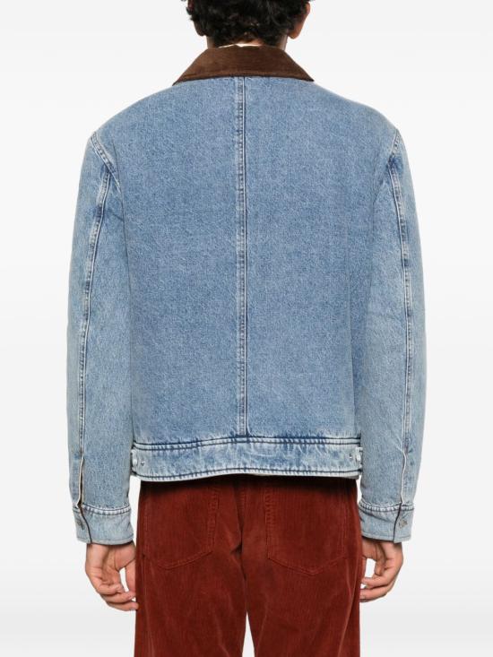  아미 자켓 HJK922DE0046480 AI26 BLUE - AMI