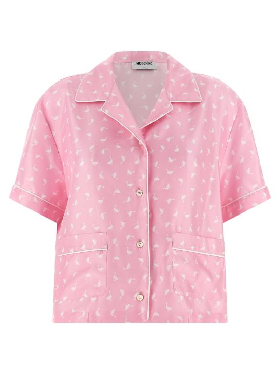  모스키노 셔츠 LDA021405621222 PINK