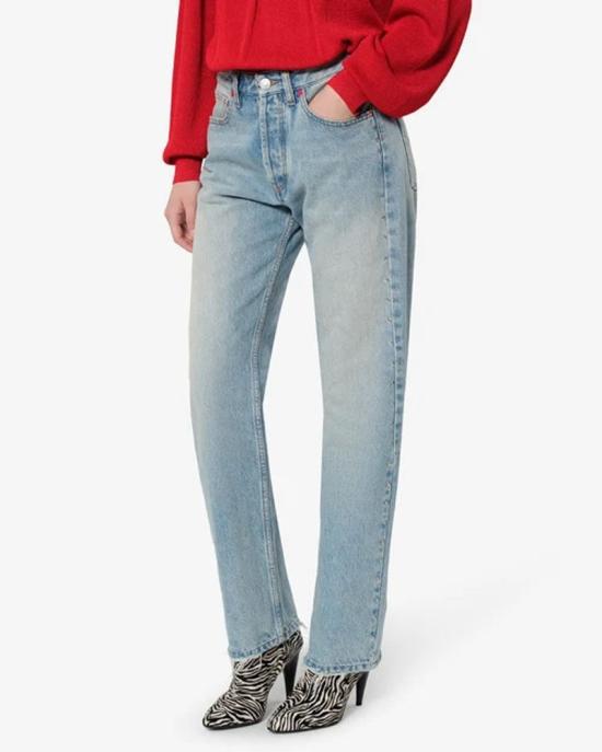 26FW 이자벨마랑 데님 팬츠 MASTER ULT 010579 BLEU 34 BLUE - ISABEL MARANT