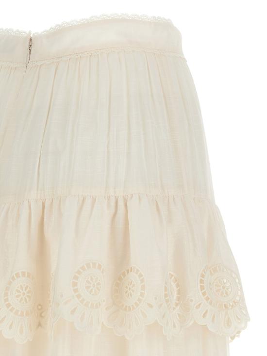  짐머만 스커트 LD4283SSS252IVO CREAM - ZIMMERMANN