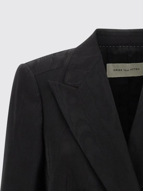 26FW 드리스 반 노튼 자켓 2621304014024 900 Black - DRIES VAN NOTEN