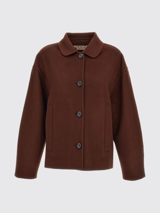 26FW 마르니 코트 GIMA0335K0UTWA50 00M40 Cocoa - MARNI