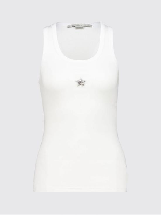 26FW 스텔라 맥카트니 반팔 티셔츠 6J02913SPZ11 9000 White - STELLA MCCARTNEY
