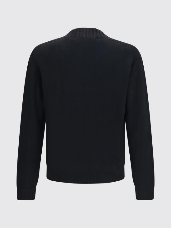 26FW 비비안웨스트우드 피셔맨 크루넥 니트 탑 2701003LY005E N401 Black - VIVIENNE WESTWOOD