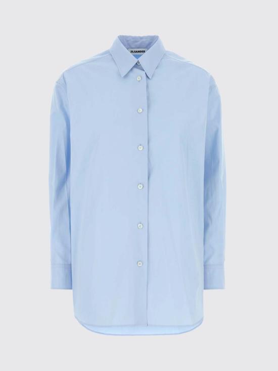 26FW 질샌더 셔츠 J03DL0223J45342 458 Gnawed Blue - JIL SANDER