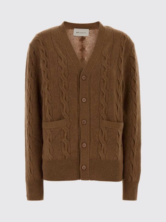 26FW 아미 스웨터 UKC393KN0189 280 Camel - AMI