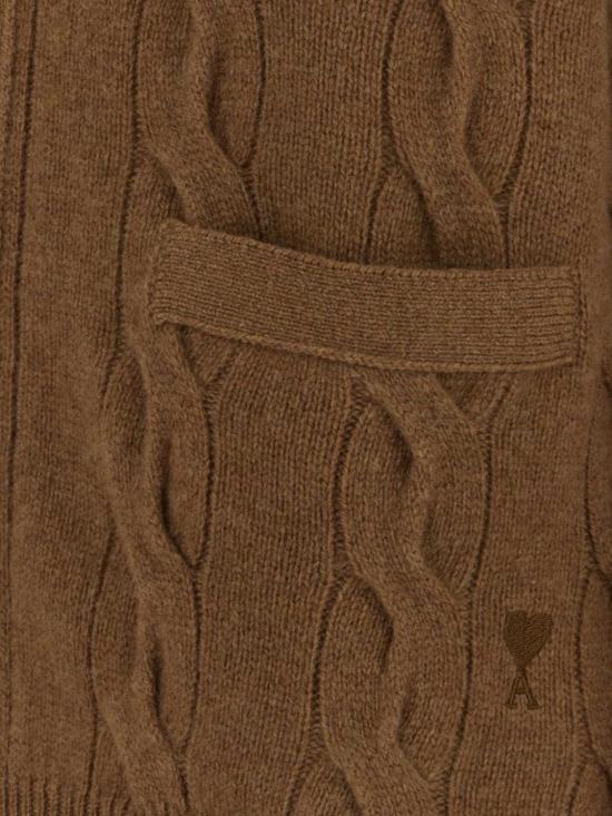 26FW 아미 스웨터 UKC393KN0189 280 Camel - AMI