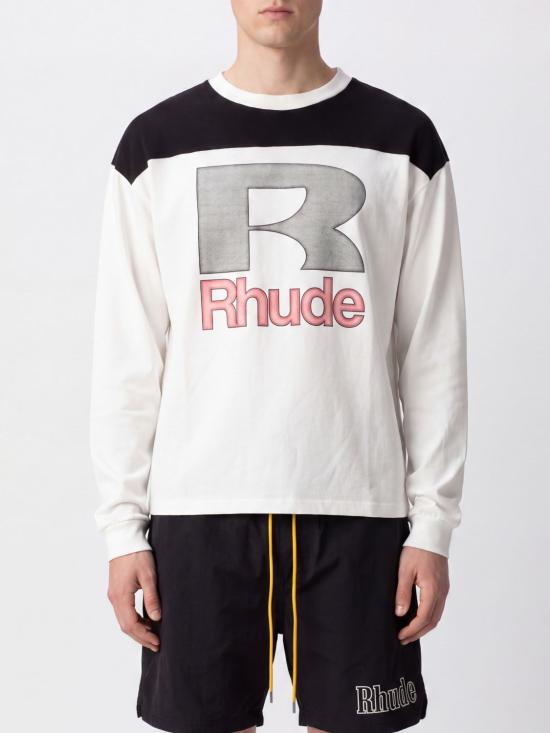 26FW 루드 긴팔 티셔츠 RHPF26TT25012 3113 White