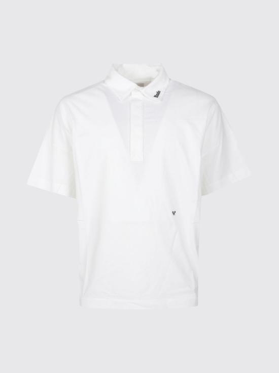 26FW 루드 폴로 티셔츠 RHFW26PO02389 C022 White - RHUDE