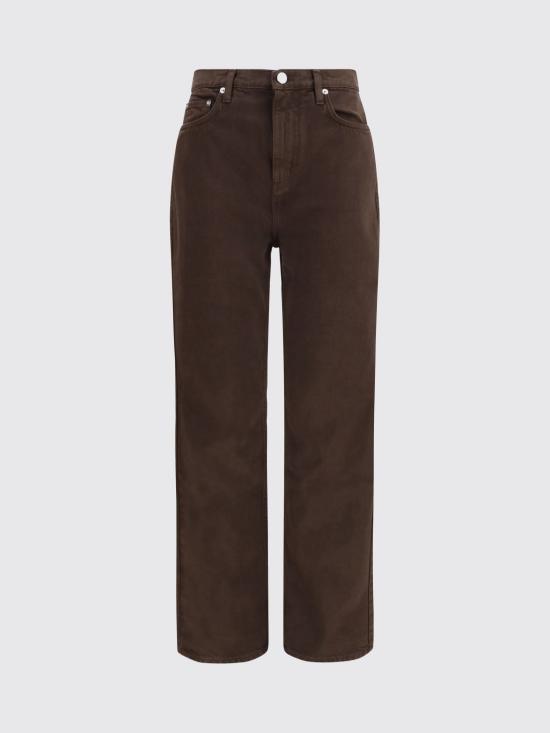 26FW 루루 드 세종 데님 팬츠 JUDELDS Brown - LOULOU DE SAISON