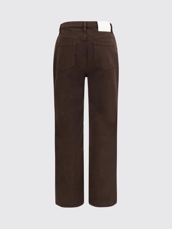 26FW 루루 드 세종 데님 팬츠 JUDELDS Brown - LOULOU DE SAISON