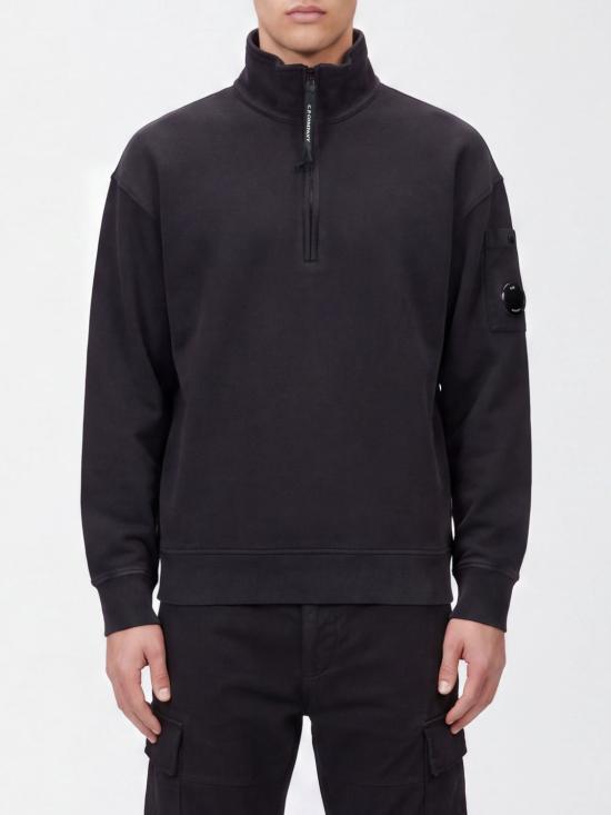 26FW 씨피 컴퍼니 긴팔 티셔츠 21CMSS020A006372M 999 Black