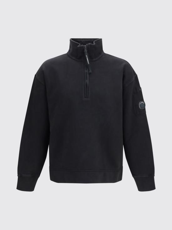 26FW 씨피 컴퍼니 긴팔 티셔츠 21CMSS020A006372M 999 Black - C.P. COMPANY