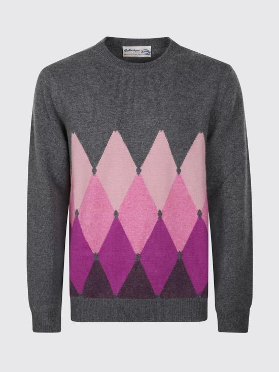 26FW 발렌타인 스웨터 B2P0007K0A8 95033 Grey - BALLANTYNE