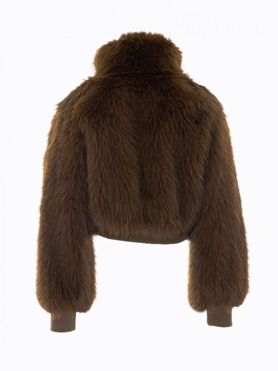 26FW 핑코 자켓 107671A2OI L67 Brown - PINKO