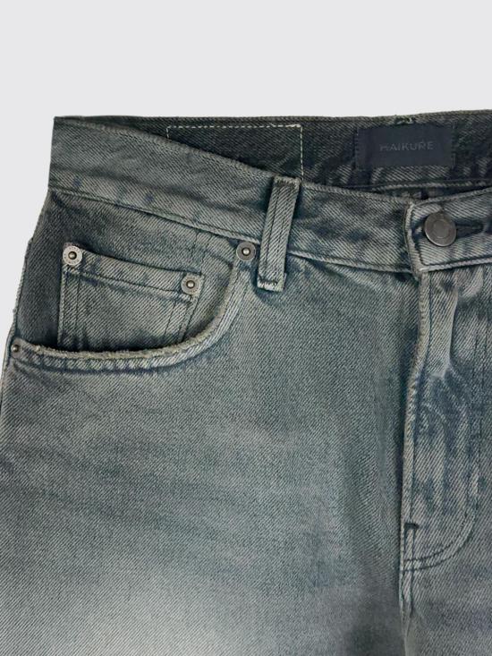 26FW 하이쿠레 데님 팬츠 HEW03372DF106 L0942 Black - HAIKURE