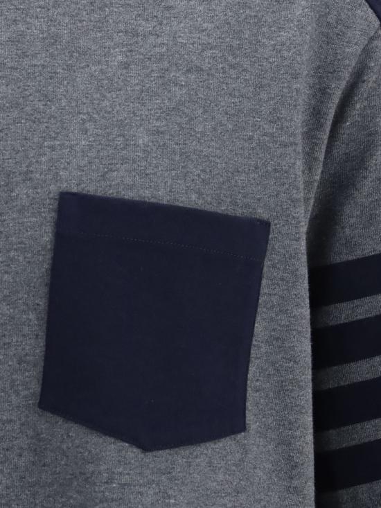 26FW 톰브라운 반팔 티셔츠 MJS312AJ0320 035 Grey - THOM BROWNE