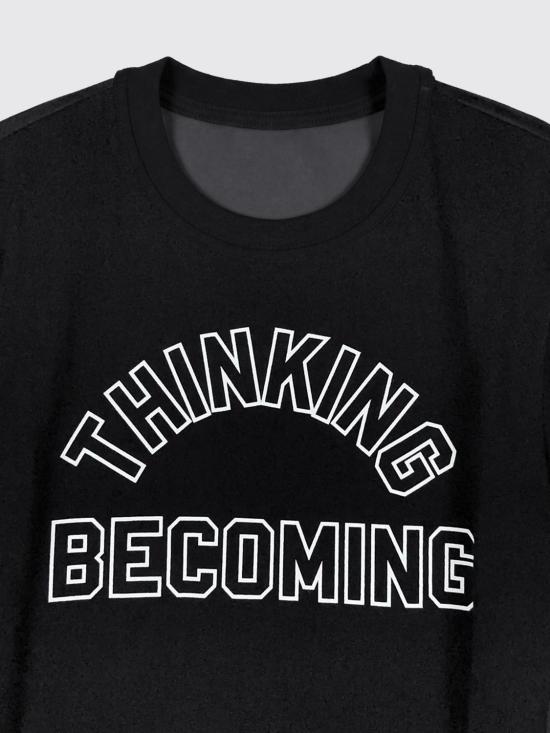 26FW 사카이 반팔 티셔츠 2608630 001 Black - SACAI
