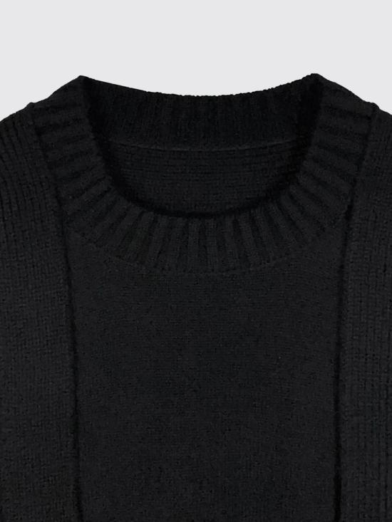 26FW 사카이 스웨터 2604069M 001 Black - SACAI