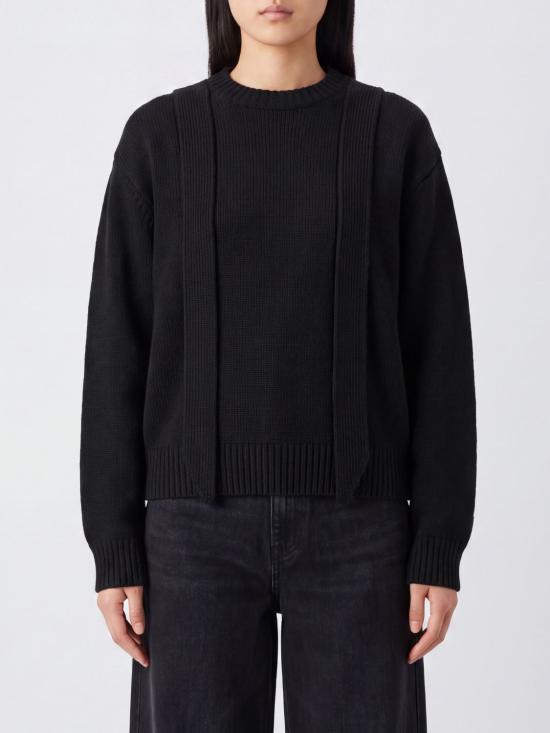 26FW 사카이 스웨터 2604069M 001 Black