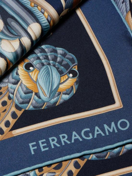 26FW 살바토레 페라가모 머플러/스카프 310243 795116 003 Navy - SALVATORE FERRAGAMO