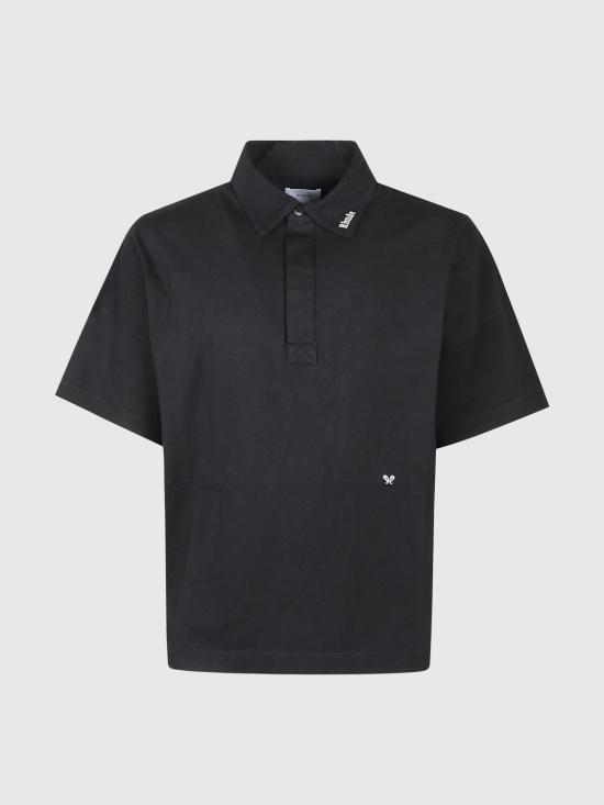 26FW 루드 폴로 티셔츠 RHFW26PO02389 C900 Black - RHUDE