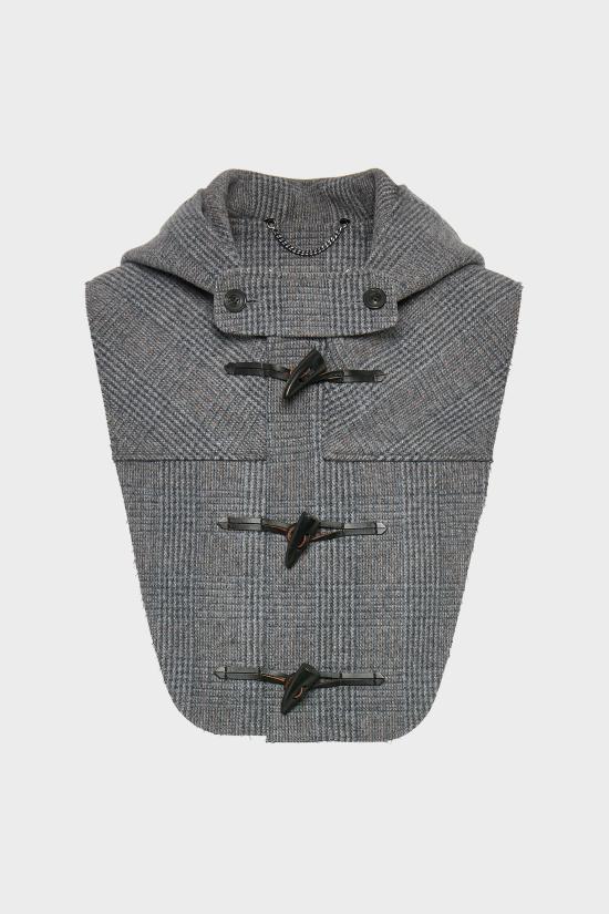  마르지엘라 코트 FW26H556 S50TH0067M35904 001F GreyCheck S GRAY